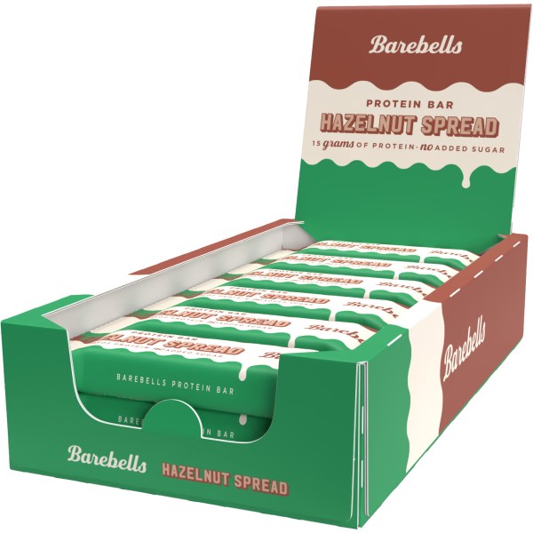 Barebells Spread Bar, Hazelnut Spread, 12-pack