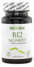 Miniatyrbild B�ttre H�lsa B12, 60 sugtabletter