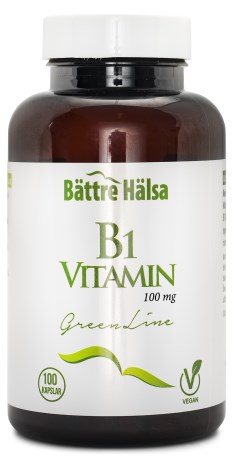 Miniatyrbild Bttre Hlsa B1 Green Line, 100 kaps