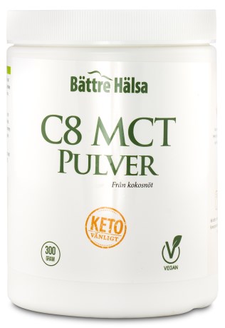Miniatyrbild B�ttre H�lsa C8 MCT Pulver, 300 g