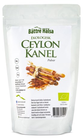 Miniatyrbild B�ttre H�lsa Ceylonkanel EKO, 150 g