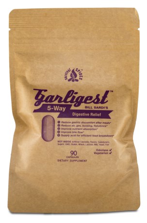 Miniatyrbild B�ttre H�lsa Garligest Matsm�ltning, 90 kaps