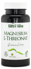 Miniatyrbild B�ttre H�lsa Magnesium L-threonat Green Line, 90 kaps