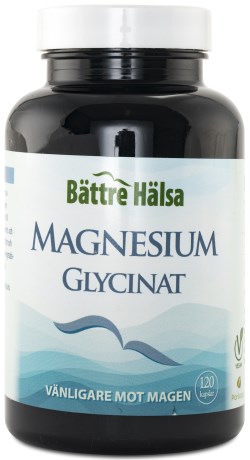 Miniatyrbild Bttre Hlsa Magnesiumglycinat, 120 kaps