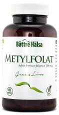 Miniatyrbild B�ttre H�lsa Metylfolat, 100 kaps
