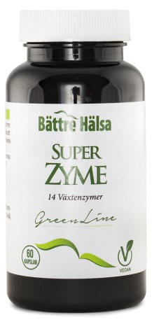 Miniatyrbild Bttre Hlsa Super Zyme, 60 kaps