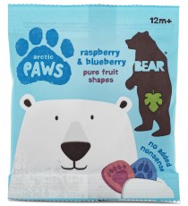 Miniatyrbild Bear Paws, Arctic Hallon & Blbr, 18 pack