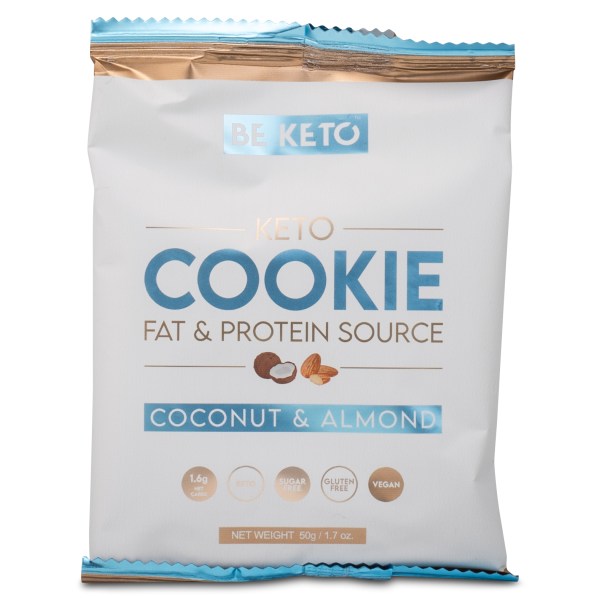 BeKeto KETO Cookie, Cocunut & Almond, 50 g