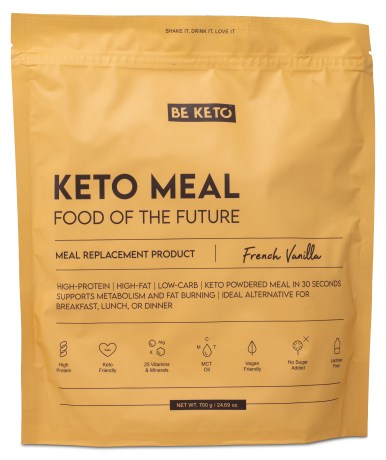 Miniatyrbild BeKeto KETO Meal, French Vanilla, 700 g