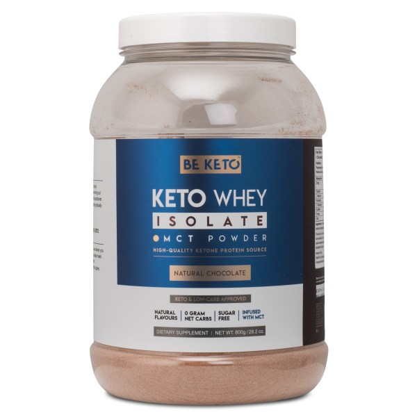 BeKeto KETO Whey + MCT, Chocolate, 800 g