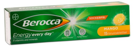 Miniatyrbild Berocca Energy, Mango, 15 tabl
