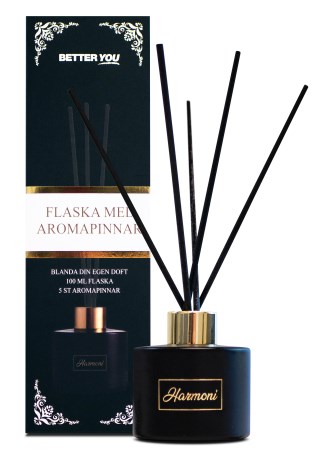Miniatyrbild Better You Aromaflaska 100 ml + 5 doftpinnar, 1 st
