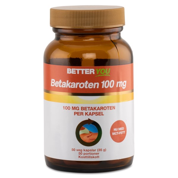 Better You Betakaroten 100 mg, 50 kaps