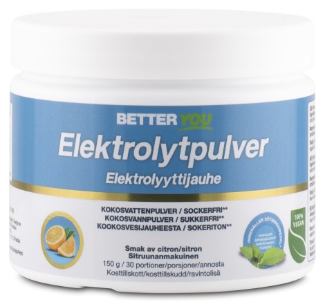 Miniatyrbild Better You Elektrolytpulver, Citron, 150 g
