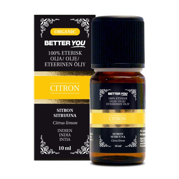 Better You Eterisk Olja Citronolja EKO, 10 ml