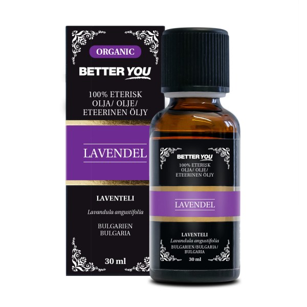 Better You Eterisk Olja Lavendelolja EKO, 30 ml