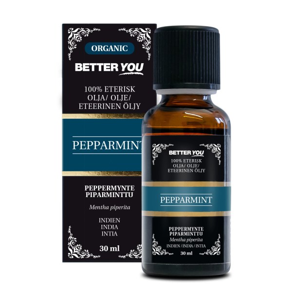 Better You Eterisk Olja Pepparmintolja EKO, 30 ml