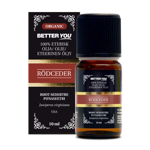 Better You Eterisk Olja Rödcederolja EKO, 10 ml