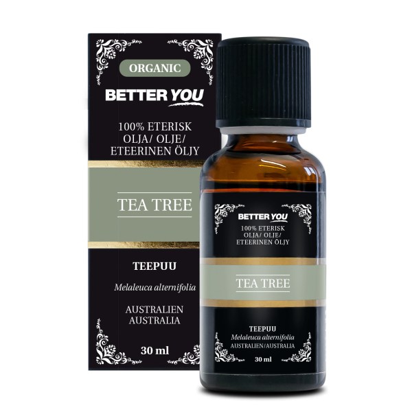 Better You Eterisk Tea Tree olja EKO, 30 ml