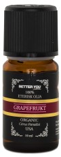 Miniatyrbild Better You Eterisk Grapefruktolja EKO, 10 ml