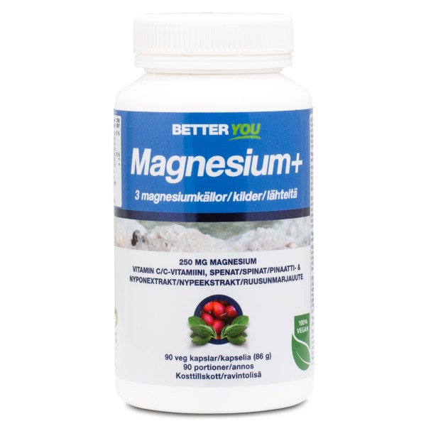 Better You Magnesium Plus, 90 kaps