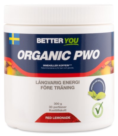 Miniatyrbild Better You Organic PWO, Red Lemonade, 300 g