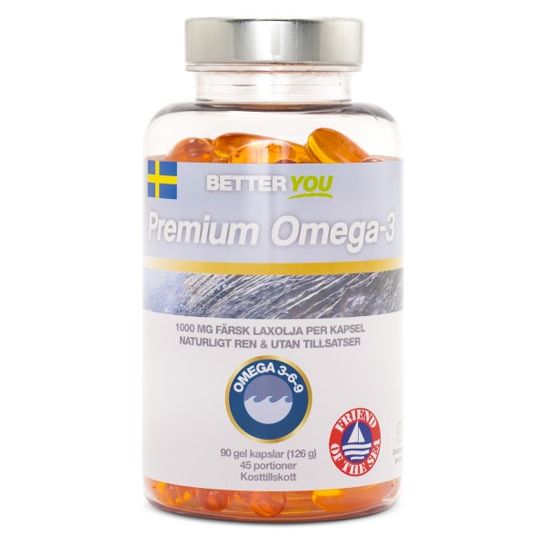 Better You Premium Omega-3, 90 kaps