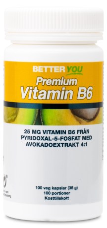 Miniatyrbild Better You Premium Vitamin B6, 100 kaps