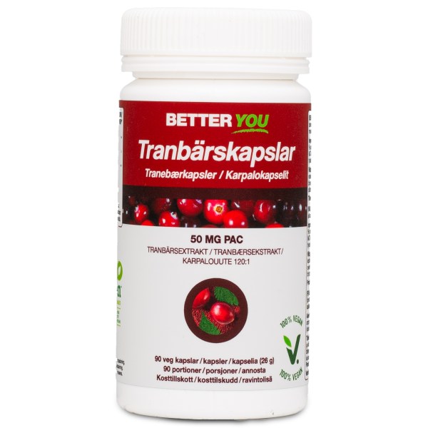 Better You Tranbärskapslar, 90 kaps