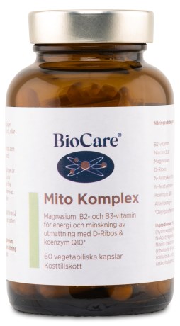 Miniatyrbild BioCare Mito Komplex, 60 kaps