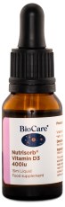Miniatyrbild BioCare Nutrisorb D3 400IE, 15 ml