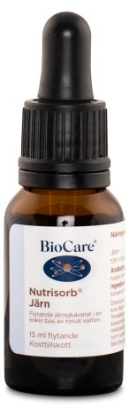 Miniatyrbild BioCare Nutrisorb J�rn, 15 ml