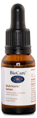 Miniatyrbild BioCare Nutrisorb Selen, 15 ml