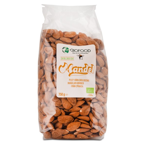Biofood Mandlar EKO, 750 g