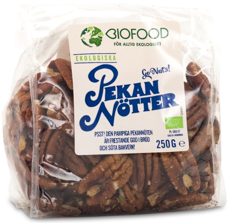 Miniatyrbild Biofood Pekann�tter EKO, 250 g