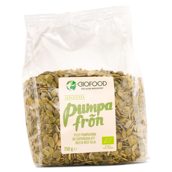 Biofood Pumpafrön EKO, 750 g