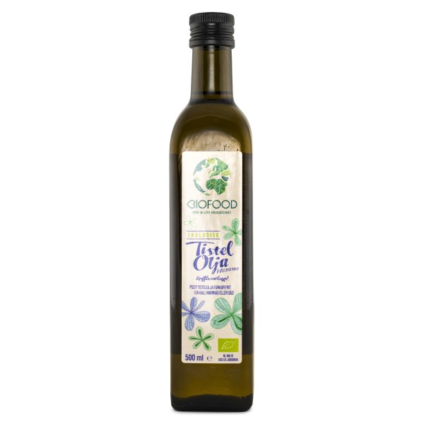 Biofood Tistelolja EKO, 500 ml