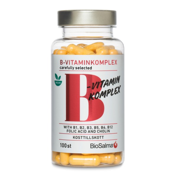 BioSalma B-vitaminkomplex , 100 kaps