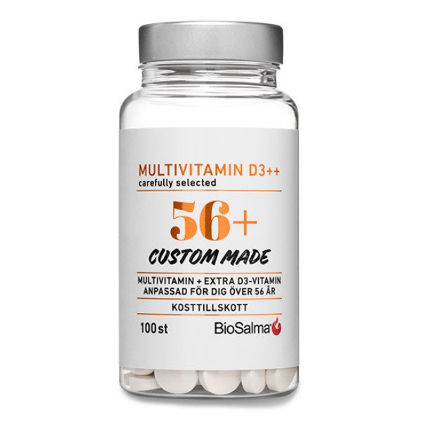 BioSalma Multivitamin 56+ D3++, 100 tabl