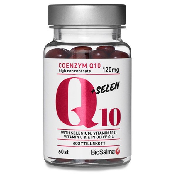 BioSalma Q10 Coenzym 120mg + Selen , 60 kaps