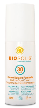 Miniatyrbild Biosolis Melt In Cream SPF 30, 100ml