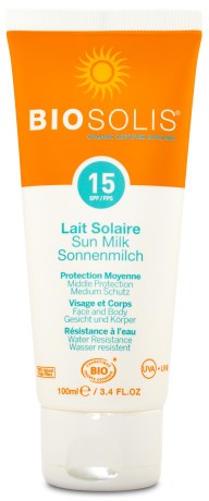 Miniatyrbild Biosolis Sollotion SPF 15, 100 ml