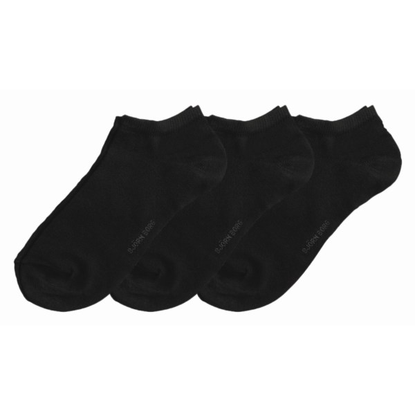 Björn Borg Essential Steps 3-pack, 43-46, Black