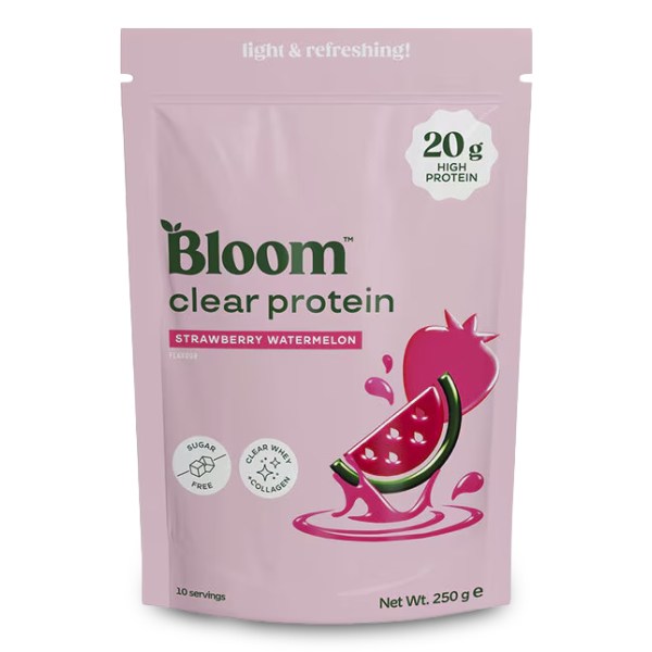 BLOOM Clear Protein Collagen, Strawberry Watermelon, 250 g