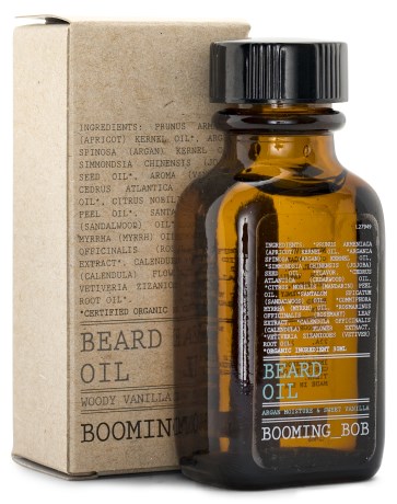 Miniatyrbild Booming Bob Beard Oil EKO, 30 ml, Argan Moisture & Fresh Orange