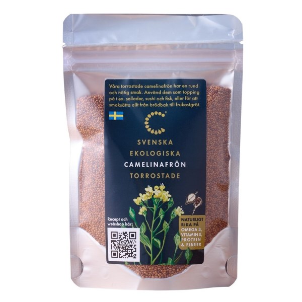 Camelina Camelinafrön Krav Torrostade, 100 g