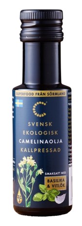 Miniatyrbild Camelina Camelinaolja Krav Basilika Vitlk, 100 ml