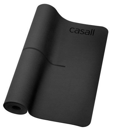 Miniatyrbild Casall Yoga mat Linea 4mm, Black