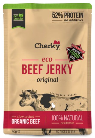 Miniatyrbild Cherky Foods Beef Jerky Eco, Original, 30 g