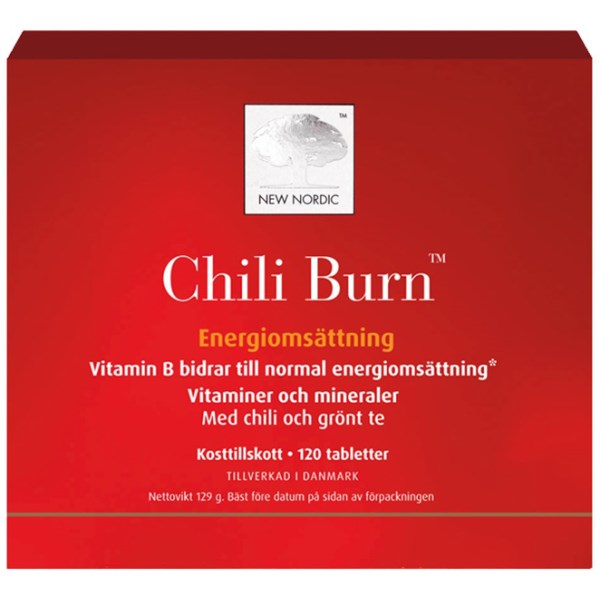New Nordic Chili Burn 120 tabl